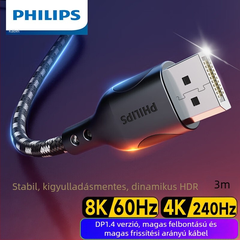 Philips HDMI kábel 2.0, 4K, 2 m, 60 Hz