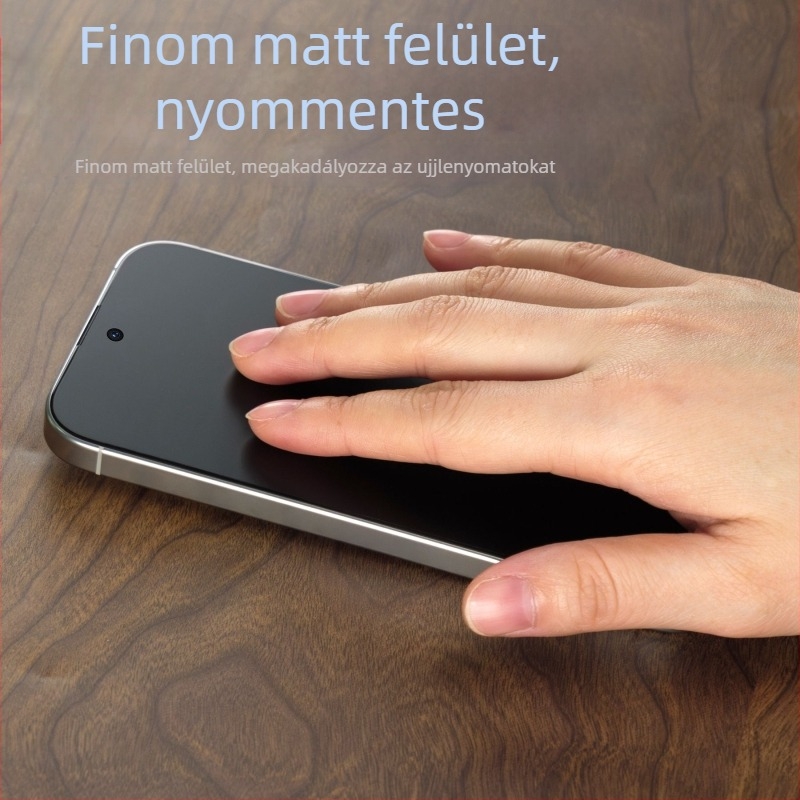 Honor Magic 8AR előlapos védőfólia – matt felület, ujjlenyomat-mentes, tükröződésgátló, karcálló