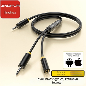 A601C Audio Line 3,5mm Réz vezető, Nikkelezett, Digitális eszközökhöz