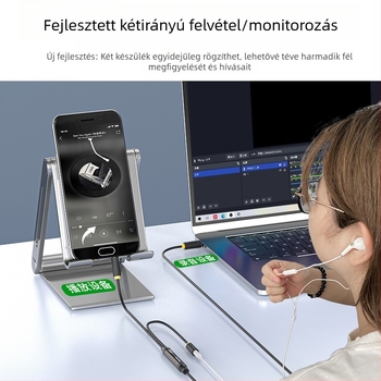 A601C Audio Line 3,5mm Réz vezető, Nikkelezett, Digitális eszközökhöz