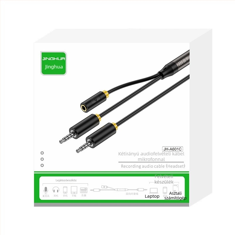 A601C Audio Line 3,5mm Réz vezető, Nikkelezett, Digitális eszközökhöz