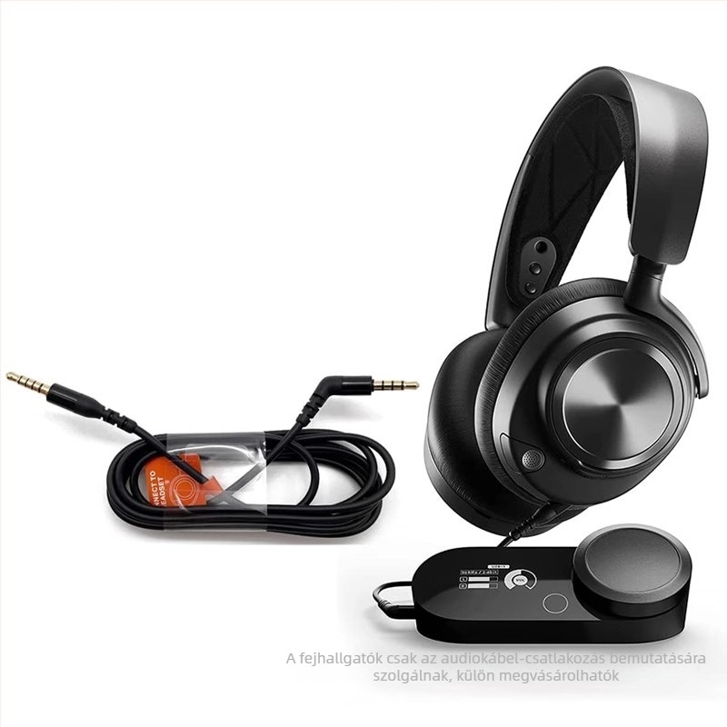 Oxigénmentes réz csatlakozó kábel a SteelSeries Arctis Nova Pro fejhallgató DAC-hoz, számítógépre