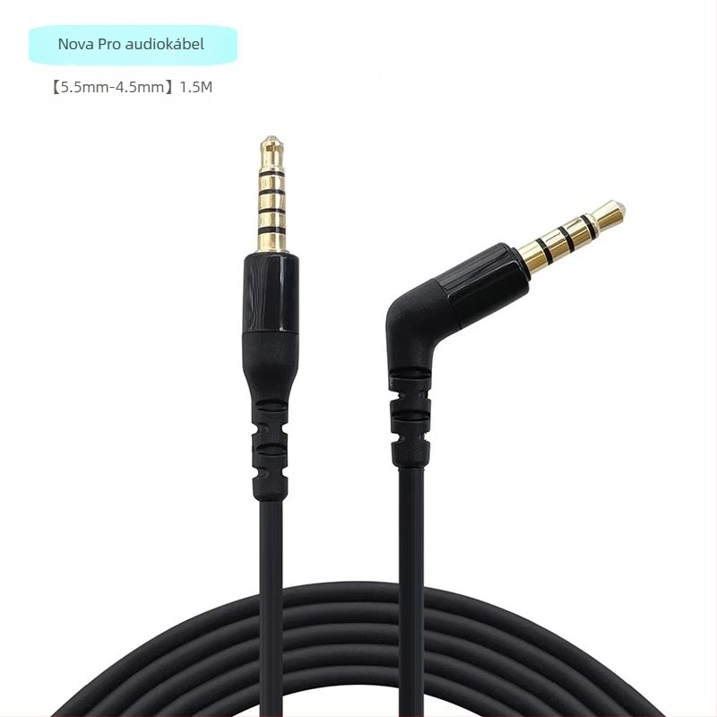 Oxigénmentes réz csatlakozó kábel a SteelSeries Arctis Nova Pro fejhallgató DAC-hoz, számítógépre