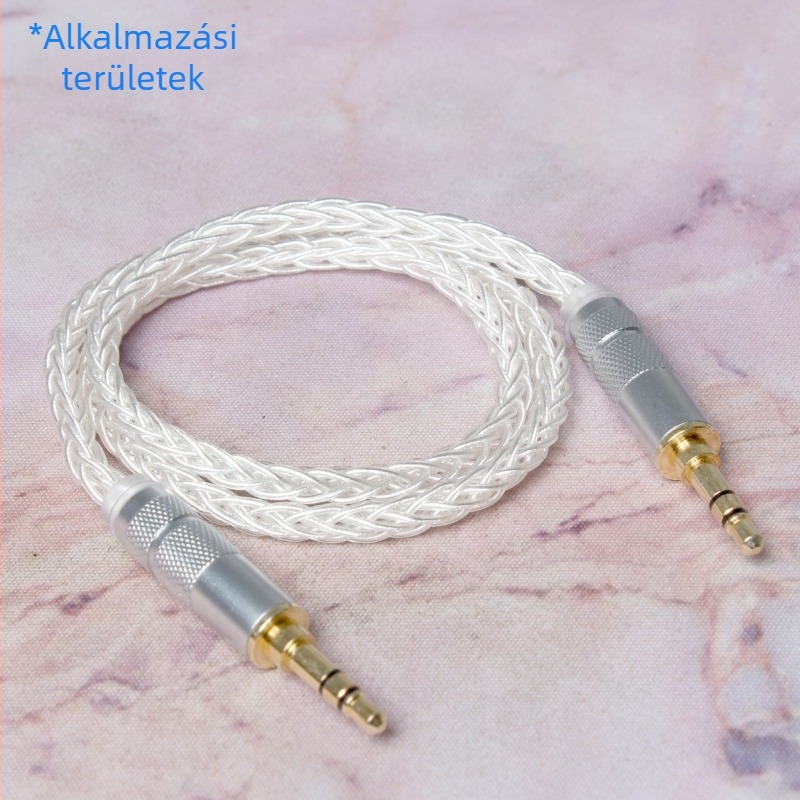 Fejhallgató DIY audio hosszabbító kábel – Changsheng, modell Single Crystal Copper, réz vezeték