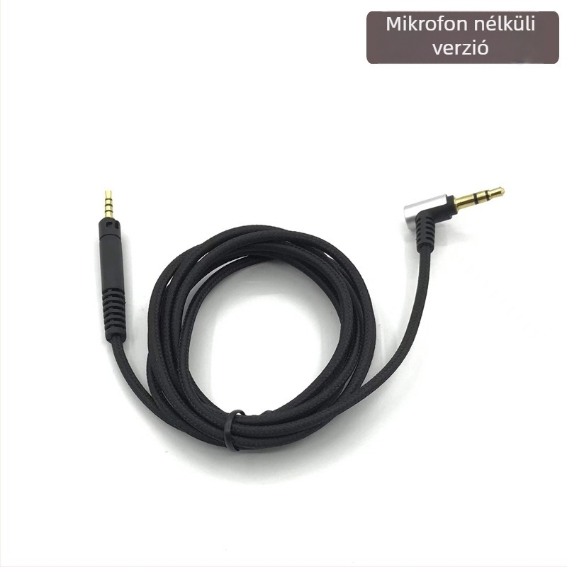 HD598 fejhallgató-kábel – audio vonal, oxigénmentes réz, csupasz réz mag, aranyozott bevonat