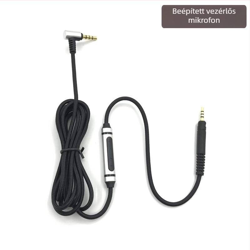 HD598 fejhallgató-kábel – audio vonal, oxigénmentes réz, csupasz réz mag, aranyozott bevonat
