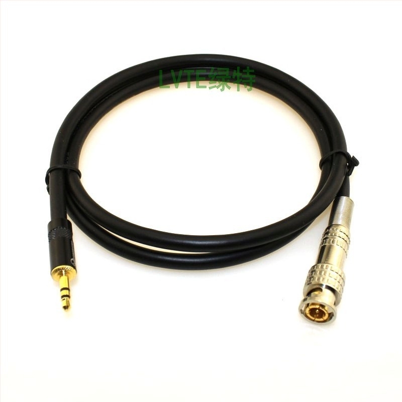 3,5 mm-es audio kábel Q9 BNC-re – adapter fejhallgatóhoz BNC DVR-hez/monitorhoz és hangszórókhoz