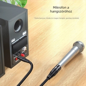 Flash repairman M4004 hangsugárzó-kábel – az audio berendezéshez és a mikrofonhoz, aranyozott bevonattal