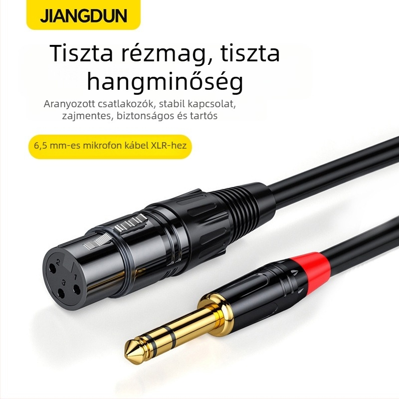 Flash repairman M4004 hangsugárzó-kábel – az audio berendezéshez és a mikrofonhoz, aranyozott bevonattal