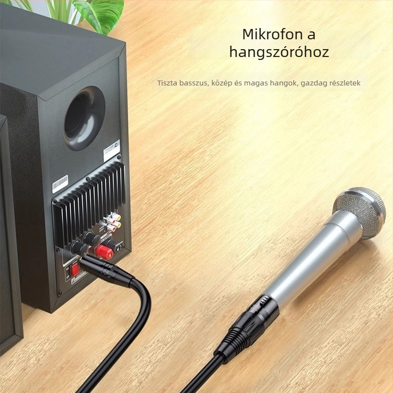 Flash repairman M4004 hangsugárzó-kábel – az audio berendezéshez és a mikrofonhoz, aranyozott bevonattal