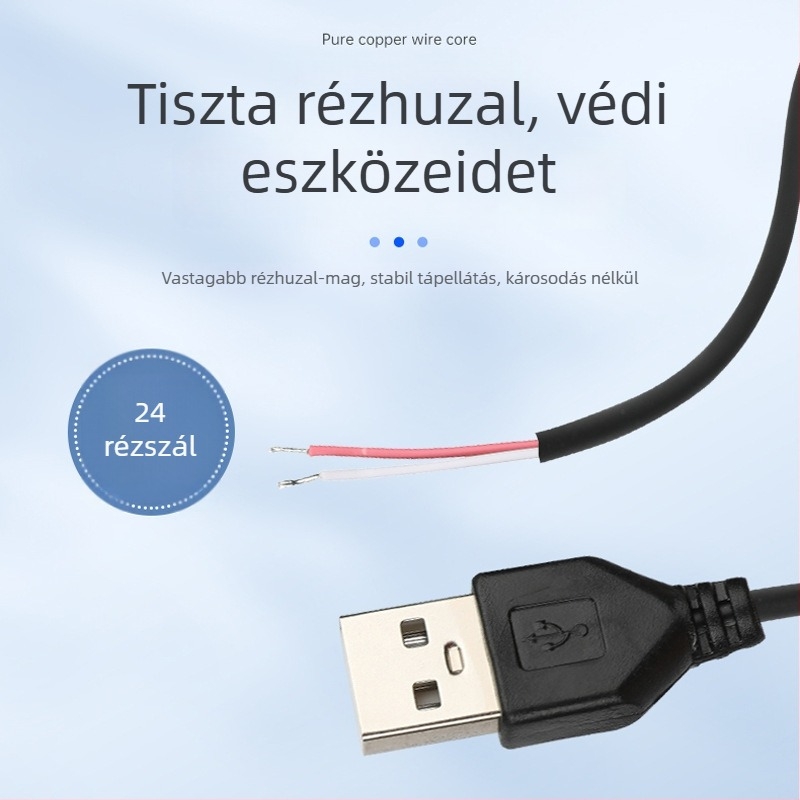 Android USB adapter kábel tápegységhez, egyfejű elosztó (Modell: USB single-head distribution line; Márka: Source One Technology; Feldolgozás: OEM; 1 éves csere minőségi problémák esetén; Piaci bevezetés ideje: 2023 tavasza)