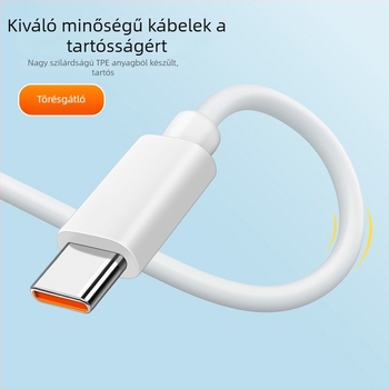 Xiaomi megfigyelő kamera Type-C töltő- és adatkábel, 1–2 m, fehér PVC
