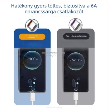 Type-C adatkábel Huawei készülékekhez, gyors töltés