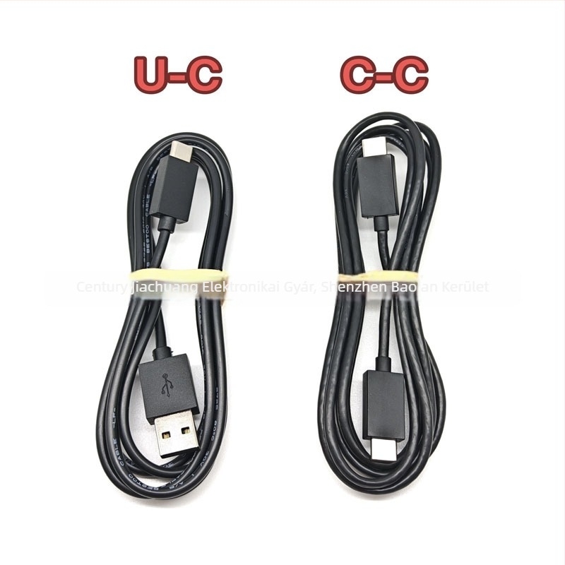 PS5 kontroller töltőkábel USB-C, 1,5 m, 4-vezetékes PVC, vezetékes töltés és adatátvitel