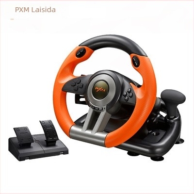 Laishida PXN-V3 Versenyvolán PC/PS3/PS4/Xbox One/Switch, USB interfész, ABS ház, pedálkészlet a csomagban
