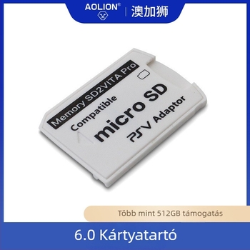 AOLION-tól PS Vita memóriakártya tartó, modell PSV, ABS anyag, 4 g, ajándékba megfelelő