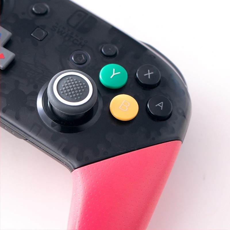 Ajitomo Switch Pro ABXY gombfedők és kör D-pad sapkák – PRO kontrollert kiegészítők, modell 317, ABS, 21 g