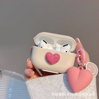 AirPods TPU tok domborított karikatúra stílusban – hordozható Apple tartozék (AirPods 1–4, Pro 2/3)