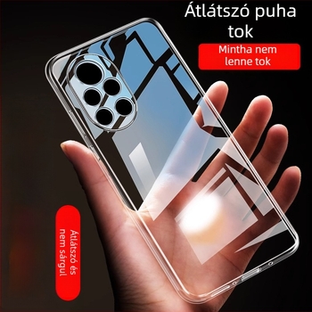 Huawei Nova 8 sorozathoz illeszkedő átlátszó szilikon védőtok – leesés elleni védelem Nova 8, Nova 8 Pro, Nova 8 SE