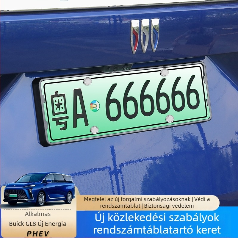 Buick GL8 2024–2025 PHEV/ES rendszámkeret védő