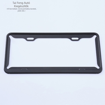 TF-3 rozsdamentes acélból készült rendszámtábla keret, Tajvani típus, Taifeng márka