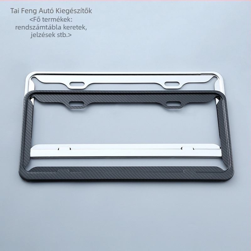 TF-3 rozsdamentes acélból készült rendszámtábla keret, Tajvani típus, Taifeng márka