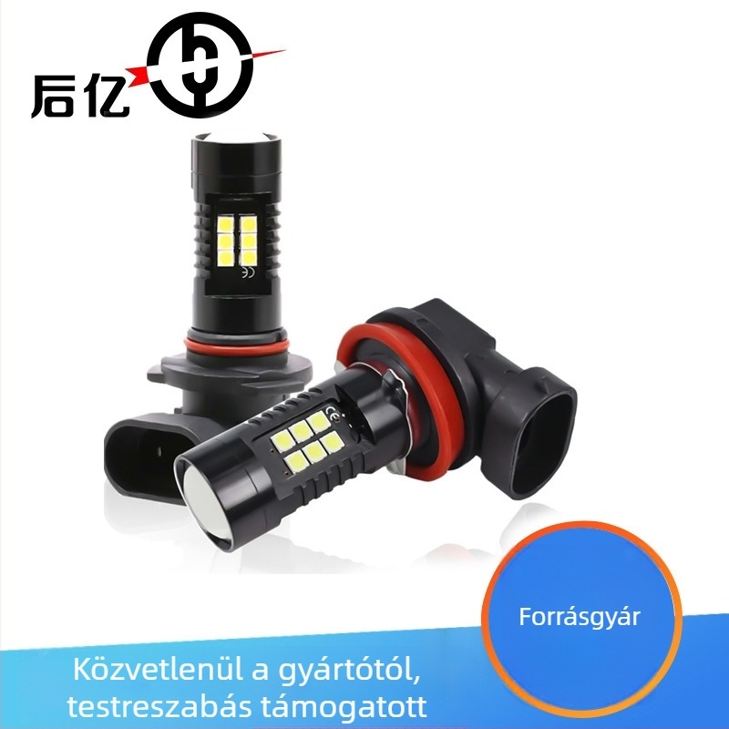 LED ködfényszóró, modell H11/9006/9005, 10W, 12V, SMD