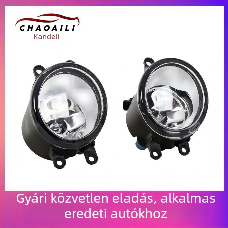 CHAOAILI utángyártott első ködfényszóró Toyota Corolla, Camry és RAV4 számára (12V, 55W, halogén, 6000K)