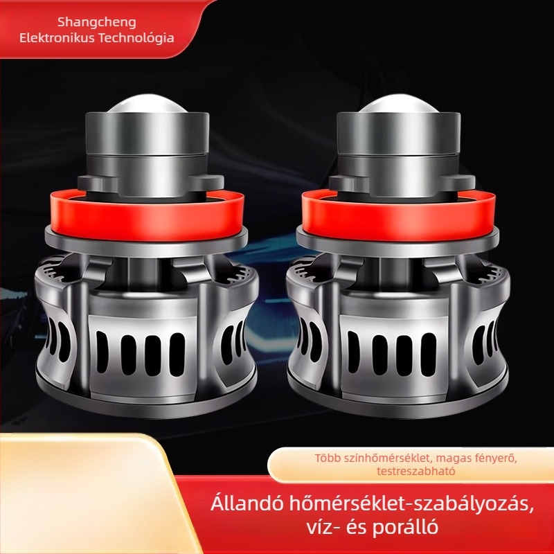 LED ködfényszóró lézerlencsével, 20W, 12V, 3800 lm, 10000 h, alumínium ház
