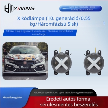 X ködlámpa Honda Civic 10. generációhoz – hatchback és sedan, LED nappali fény