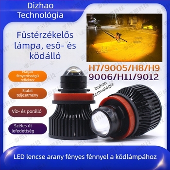 LED ködlámpa lézeres lencsével (H11 modell, 20W, 3000K/6000K)