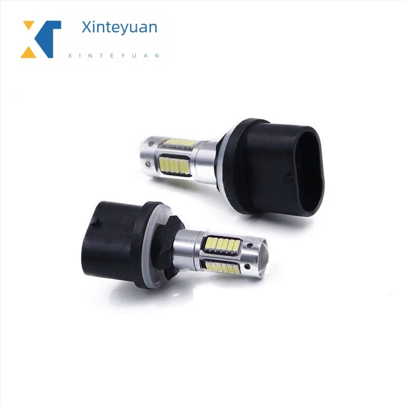 Első LED ködfénylámpa autóhoz, univerzális kompatibilitás H3/H1 881/880, 12V, 10W, 450 lm, LED 4014