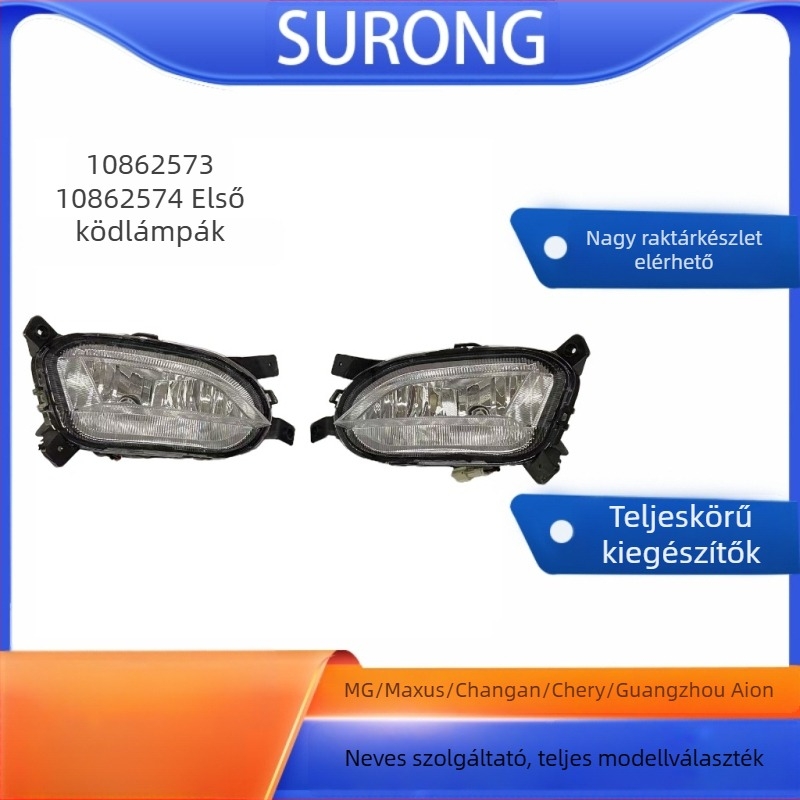 2021 MG5 (Roewe i5) első ködfényszórók balra és jobbra — Surong, modellek 10862573/10862574, 5000 lm, standard feszültség