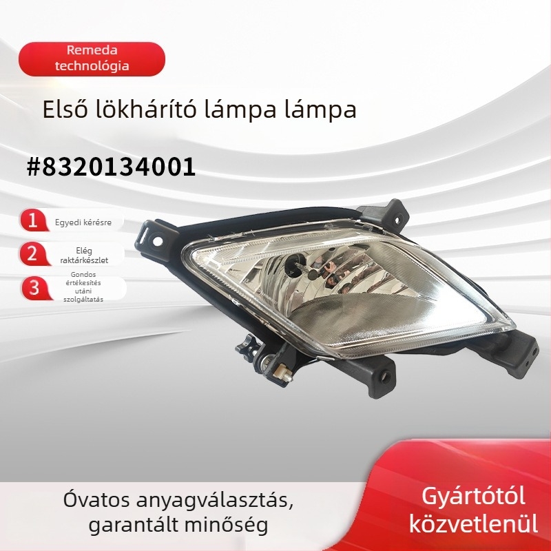 Előre ködlámpa 8320134001 / 8320234001, Radar műanyag, Kompatibilis a Korando modellhez
