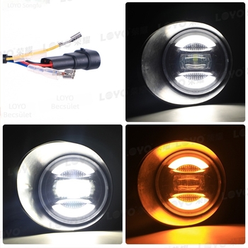 LED első ködlámpa nappali menetfényekkel Toyota Tundra (2007–2013) és Sequoia (2008–2011)