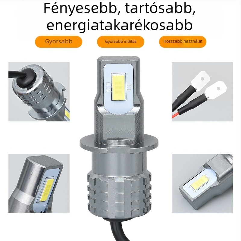 LED elülső ködlámpa 3570, nagy teljesítményű, H3 H4 H7 H8 H11 9005 9006 H16