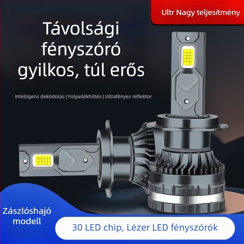 LED autó ködlámpa K3 H1, H7, H4, 9005, 9012 és H11 – integrált világítás