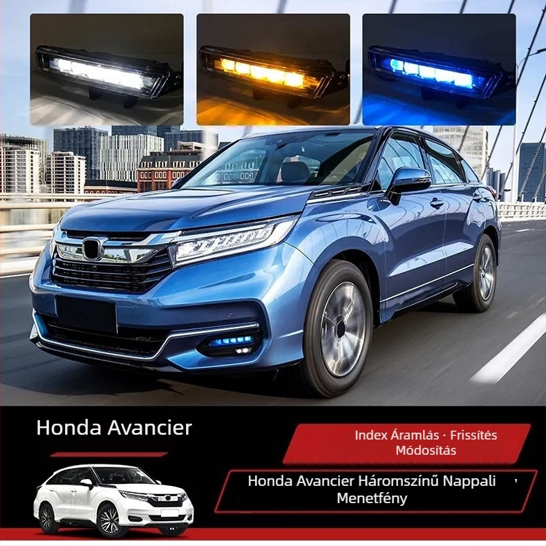 Honda Crown Road háromszínű ködlámpa készlet (2017–2023)