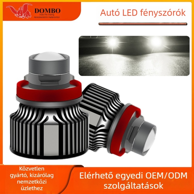 T3 lencsés LED ködlámpa (20W, 9-30V, IP67, 3800lm, 3570 chipek)