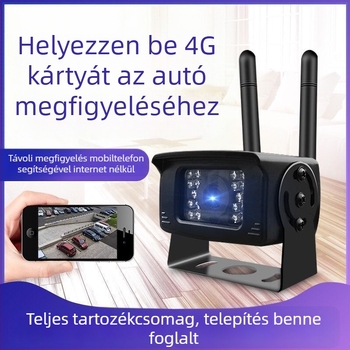 4G autómegfigyelő kamera távoli hangkommunikációval, 3,6 mm fix fókusz, 0,01 lux, IR 5–20 m, DC12V, modell A18, autók, buszok és teherautók számára