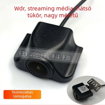 WDR 1080P hátsó kamera autóhoz, AHD videó, 140° látószög, 5V tápegység