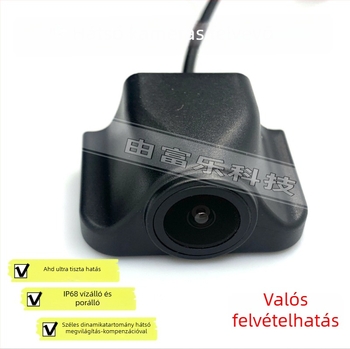 WDR 1080P hátsó kamera autóhoz, AHD videó, 140° látószög, 5V tápegység
