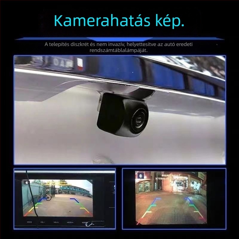 AHD/CVBS kapcsolható HD járműkameramodul teherautókhoz, hátrameneti megfigyelés, 1080p éjszakai látás