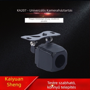 KA207 univerzális autókameraház, ABS héj, 180° állítható, 50 g