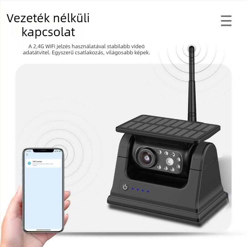 Teherautó kamera WIFI20H, 1080P AHD, 12V, 90° állítható, műanyag ház