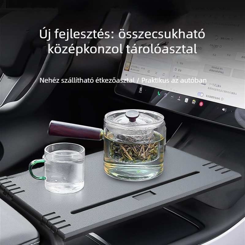 Autóba szerelt összecsukható asztal, kompatibilis a Tesla Ideal New Energy-vel, Modell i7-1260p, logónyomtatás elérhető, testreszabható