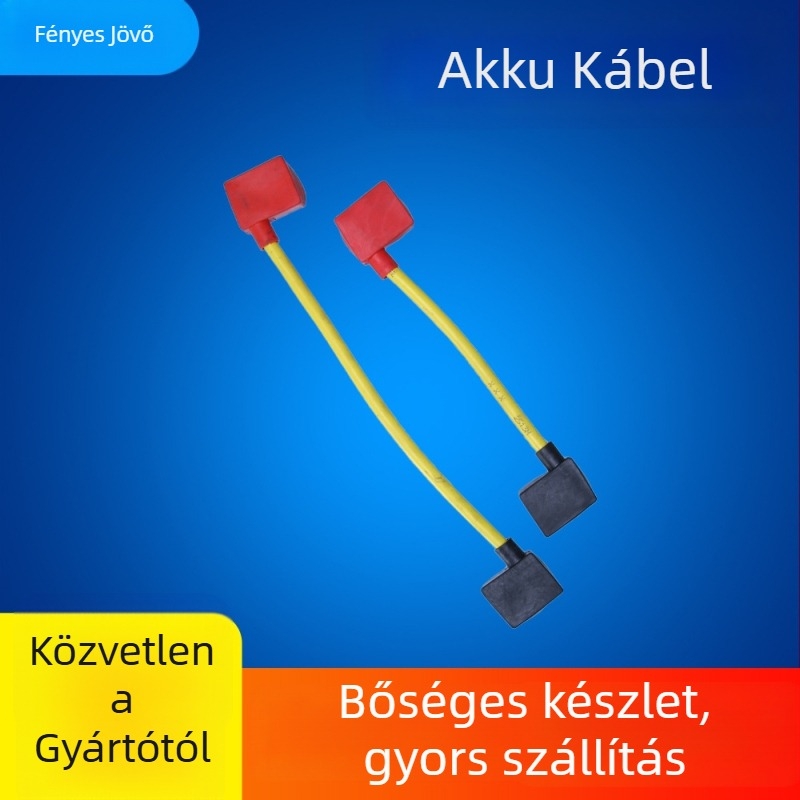 Mezőgazdasági gépekhez akkumulátorkábel készlet — földelő kábelek, ólomcsipeszek, akkumulátor összekötő kábelek, indítókábelek