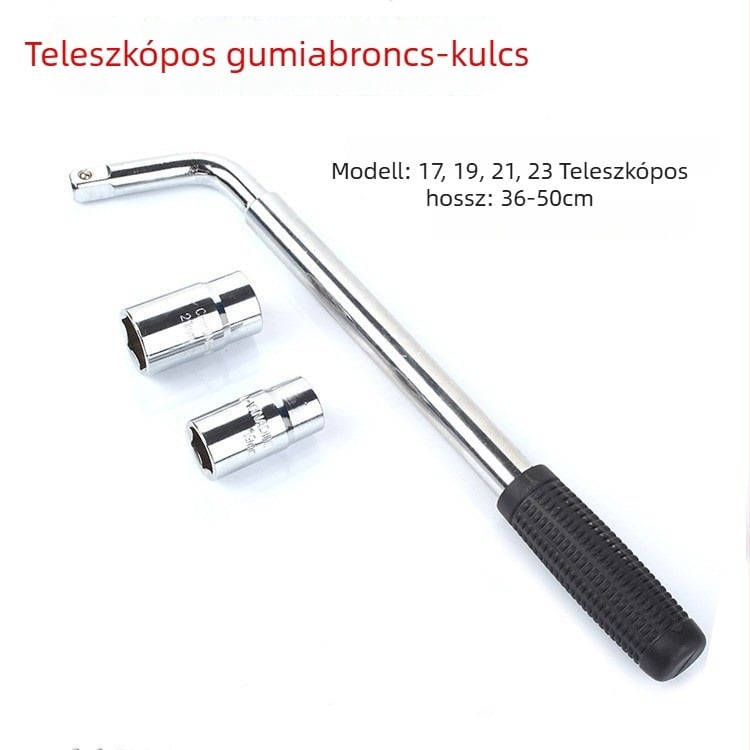 Autó gumi teleszkópos kulcsa – eszköz a gumicseréhez