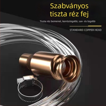 Kézi önprimáló pumpa dízelhez, olajhoz, vízhez és ureához, réz fejjel