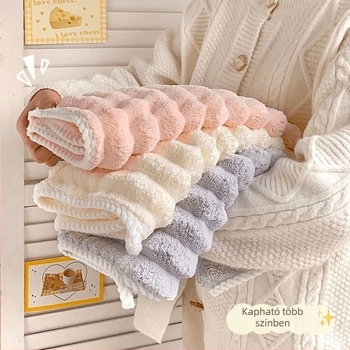 Mikrofonoszál Corduroy törölköző arcra és testre, nedvszívó és könnyű 50 g alatt, 150d szál, nyomtatás/Plain weave, testreszabható